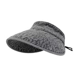 Maxbell Womens Sun Hat Fashion Wide Brim Portable Sports Hat for Party Travel Hiking Gray