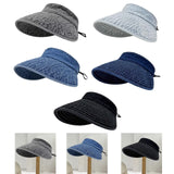 Maxbell Womens Sun Hat Fashion Wide Brim Portable Sports Hat for Party Travel Hiking Gray