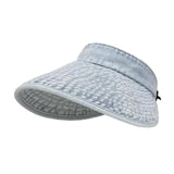 Maxbell Womens Sun Hat Fashion Wide Brim Portable Sports Hat for Party Travel Hiking Light Blue