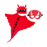 Maxbell 3Pcs Kids Dinosaur Costume Dragon Fancy Dress Costume for 3-8 Years Old Kids