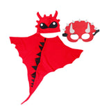 Maxbell 3Pcs Kids Dinosaur Costume Dragon Fancy Dress Costume for 3-8 Years Old Kids