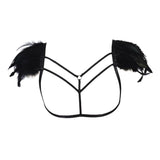Maxbell Harness Bra Party Costume Accessories Strappy Punk Fashion Festival Bralette