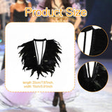 Maxbell Artificial Festival Feathers Harness Dress up for Carnival Photo Props Stage