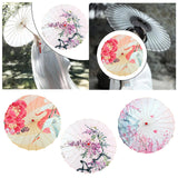 Maxbell Chinese Oiled Paper Umbrella Rainproof Decorative for Party Cosplay Costumes Style A