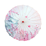 Maxbell Chinese Oiled Paper Umbrella Rainproof Decorative for Party Cosplay Costumes Style B