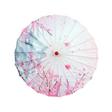 Maxbell Chinese Oiled Paper Umbrella Rainproof Decorative for Party Cosplay Costumes Style B