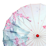 Maxbell Chinese Oiled Paper Umbrella Rainproof Decorative for Party Cosplay Costumes Style B