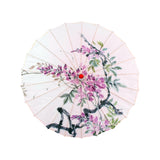 Maxbell Chinese Oiled Paper Umbrella Rainproof Decorative for Party Cosplay Costumes Style C