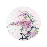 Maxbell Chinese Oiled Paper Umbrella Rainproof Decorative for Party Cosplay Costumes Style C