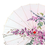 Maxbell Chinese Oiled Paper Umbrella Rainproof Decorative for Party Cosplay Costumes Style C
