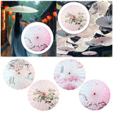 Maxbell Chinese Oiled Paper Umbrella Rainproof Decorative for Party Dancing Costumes Style A