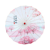 Maxbell Chinese Oiled Paper Umbrella Rainproof Decorative for Party Dancing Costumes Style A