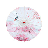 Maxbell Chinese Oiled Paper Umbrella Rainproof Decorative for Party Dancing Costumes Style A