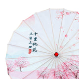 Maxbell Chinese Oiled Paper Umbrella Rainproof Decorative for Party Dancing Costumes Style A