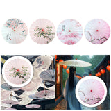Maxbell Chinese Oiled Paper Umbrella Rainproof Decorative for Party Dancing Costumes Style A