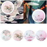 Maxbell Chinese Oiled Paper Umbrella Rainproof Decorative for Party Dancing Costumes Style A