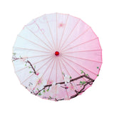 Maxbell Chinese Oiled Paper Umbrella Rainproof Decorative for Party Dancing Costumes Style B