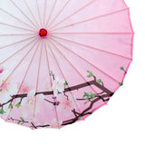 Maxbell Chinese Oiled Paper Umbrella Rainproof Decorative for Party Dancing Costumes Style B