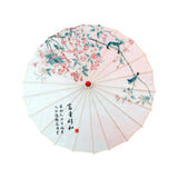 Maxbell Chinese Oiled Paper Umbrella Rainproof Decorative for Party Dancing Costumes Style C