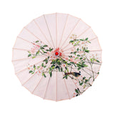 Maxbell Chinese Oiled Paper Umbrella Rainproof Decorative for Party Dancing Costumes Style D