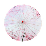 Maxbell Chinese Oiled Paper Umbrella Rainproof Decorative for Costume Decor Style A