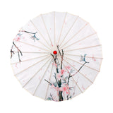Maxbell Chinese Oiled Paper Umbrella Rainproof Decorative for Costume Decor Style B