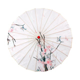 Maxbell Chinese Oiled Paper Umbrella Rainproof Decorative for Costume Decor Style B