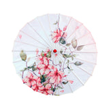 Maxbell Chinese Oiled Paper Umbrella Rainproof Decorative for Costume Decor Style C