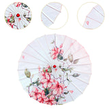Maxbell Chinese Oiled Paper Umbrella Rainproof Decorative for Costume Decor Style C