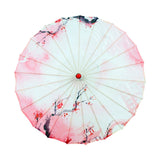 Maxbell Chinese Oiled Paper Umbrella Rainproof Decorative for Costume Decor Style D