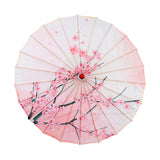 Maxbell Chinese Oiled Paper Umbrella Rainproof Decorative for Costume Decor Style E