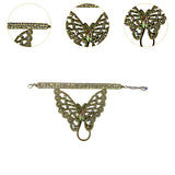 Maxbell Belly Dance Bracelet Handmade Chain Jewelry for Celebration Show Performance