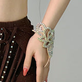Maxbell Belly Dance Bracelet Handmade Chain Jewelry for Celebration Show Performance