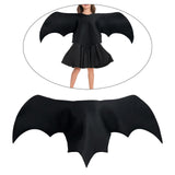 Maxbell Bat Wing Costume Halloween Party Cosplay for Ball Cosplay Stage Performance M