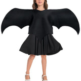 Maxbell Bat Wing Costume Halloween Party Cosplay for Ball Cosplay Stage Performance M