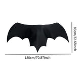 Maxbell Bat Wing Costume Halloween Party Cosplay for Ball Cosplay Stage Performance M