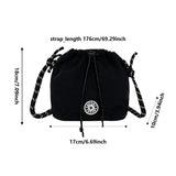 Maxbell Womens Bucket Bag Stylish Casual Shoulder Handbag for Work Commuting Outdoor