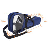 Maxbell Oxygen Tank Holder with Padded Adjustable Oxygen Tank Carrier for Wheelchair