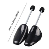 Maxbell 2 Pieces Shoe Tree Tension Shoe Shapers for High Heels Casual Shoes Sneakers black