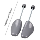 Maxbell 2 Pieces Shoe Tree Tension Shoe Shapers for High Heels Casual Shoes Sneakers grey