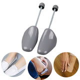 Maxbell 2 Pieces Shoe Tree Tension Shoe Shapers for High Heels Casual Shoes Sneakers grey