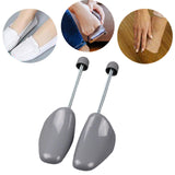 Maxbell 2 Pieces Shoe Tree Tension Shoe Shapers for High Heels Casual Shoes Sneakers grey