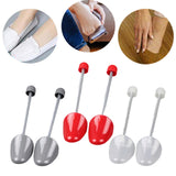 Maxbell 2Pcs Shoe Tree Shoe Shapers to Keep Shoes Shape for Sneakers Boots Men Women grey