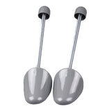 Maxbell 2Pcs Shoe Tree Shoe Shapers to Keep Shoes Shape for Sneakers Boots Men Women grey