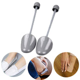 Maxbell 2Pcs Shoe Tree Shoe Shapers to Keep Shoes Shape for Sneakers Boots Men Women grey