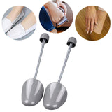 Maxbell 2Pcs Shoe Tree Shoe Shapers to Keep Shoes Shape for Sneakers Boots Men Women grey