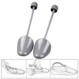 Maxbell 2Pcs Shoe Tree Shoe Shapers to Keep Shoes Shape for Sneakers Boots Men Women grey