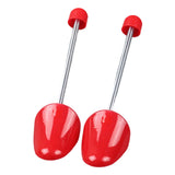 Maxbell 2Pcs Shoe Tree Shoe Shapers to Keep Shoes Shape for Sneakers Boots Men Women red