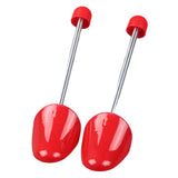 Maxbell 2Pcs Shoe Tree Shoe Shapers to Keep Shoes Shape for Sneakers Boots Men Women red