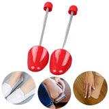 Maxbell 2Pcs Shoe Tree Shoe Shapers to Keep Shoes Shape for Sneakers Boots Men Women red